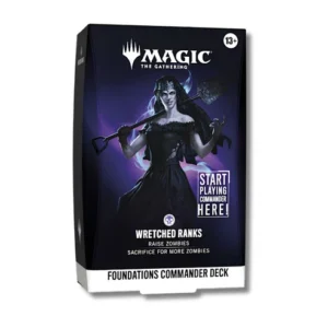 Magic: The Gathering - Foundations Commander Deck: Wretched Ranks (en Inglés)