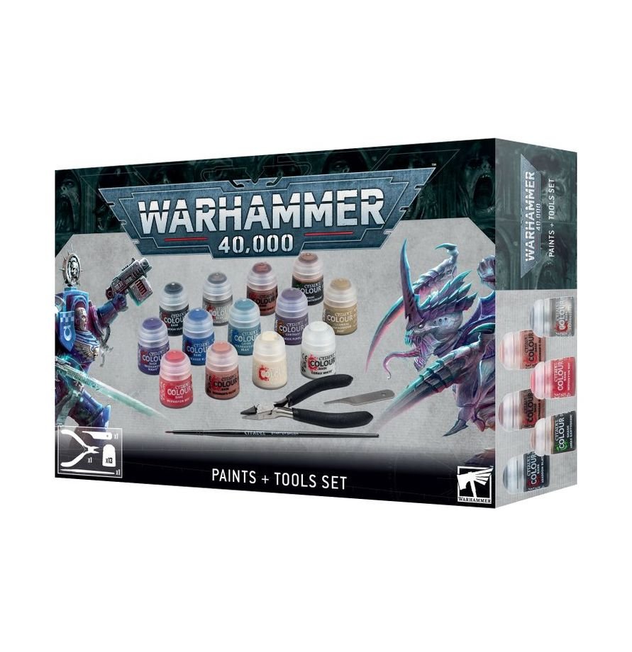 Paints + Tools Set (Warhammer 40k)