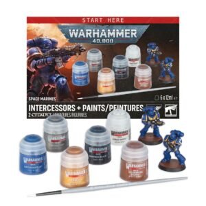 Space Marines: Intercessors + Paints