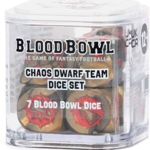 Dice Set - Blood Bowl: Chaos Dwarf Team