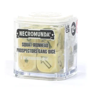 Dice Set - Necromunda: Squat Ironhead Prospectors Gang Dice
