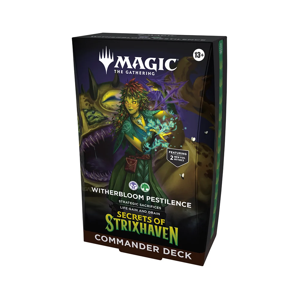 Magic: The Gathering – Strixhaven Commander Deck: Witherbloom Pestilence (en Inglés)