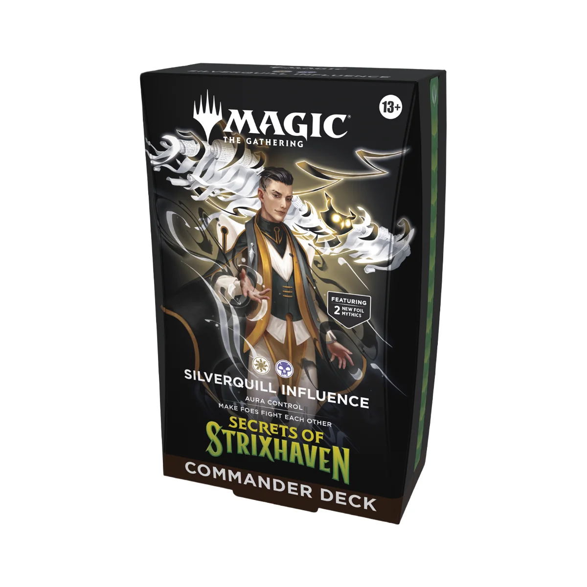 Magic: The Gathering – Strixhaven Commander Deck: Silverquill Influence (en Inglés)