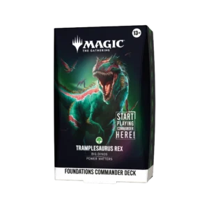 Magic: The Gathering - Foundations Commander Deck: Tramplesaurus Rex (en Inglés)