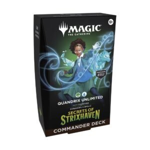 Magic: The Gathering - Strixhaven Commander Deck: Quandrix Unlimited (en Inglés)